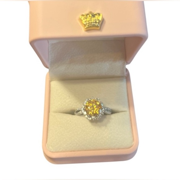 NIB Ladies Sz 7 Fashion Cocktail Ring - Picture 2 of 12